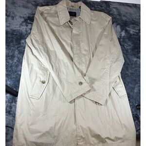 Tommy Hilfiger Men's Beige Trench Coat Size XL